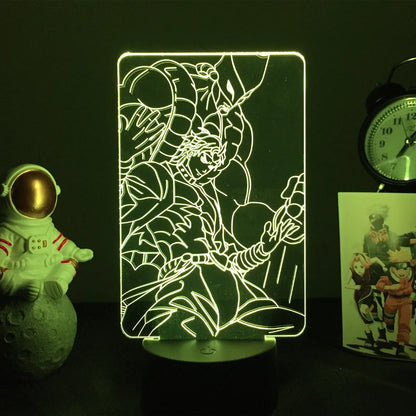 Jotaro Kujo 3D LED Night Light – JoJo’s Bizarre Adventure Edition
