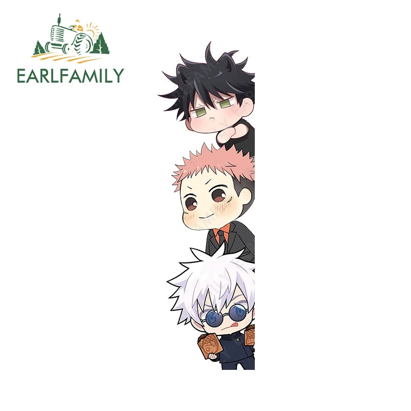 Jujutsu Squad Editionr Peek Window Sticker