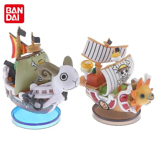 One Piece Miniature Ship Models – Bandai-Style Display Figurines