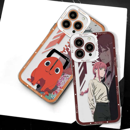 Chainsaws Mans Makimas Phone Case For iPhone - Tokyowai