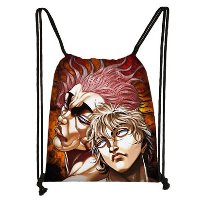 Baki The Grappler Backpacks - Tokyowai
