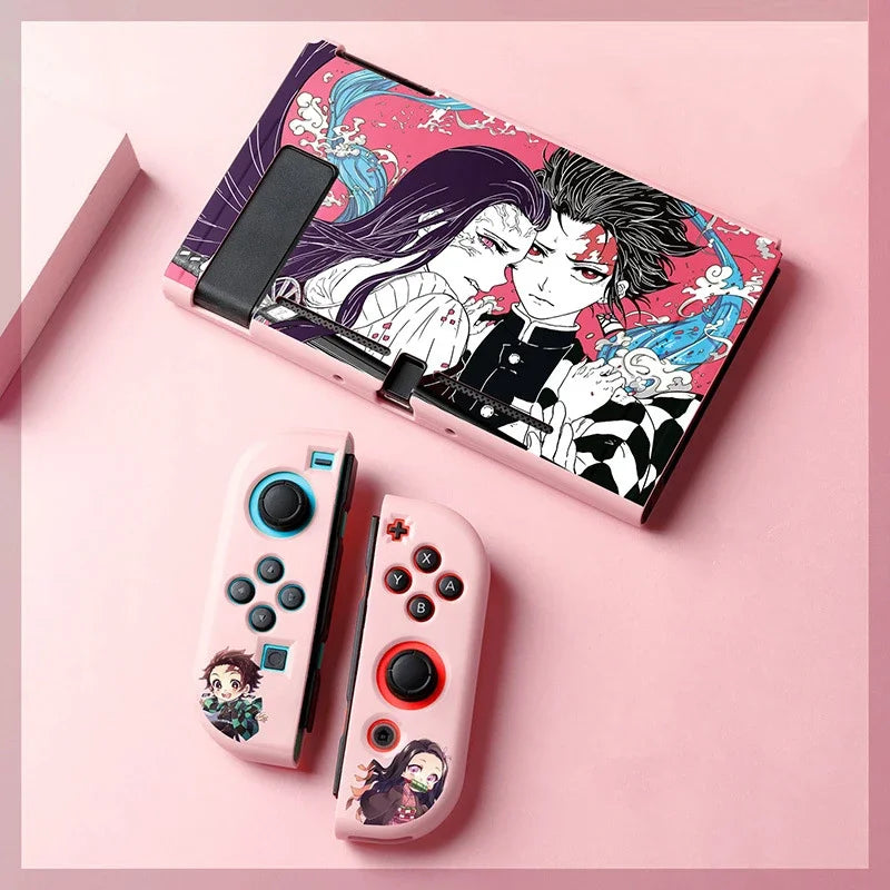 Demon Slayer Nintendo Switch Console Skin - Premium Anime Design for Switch & Switch OLED - Tokyowai