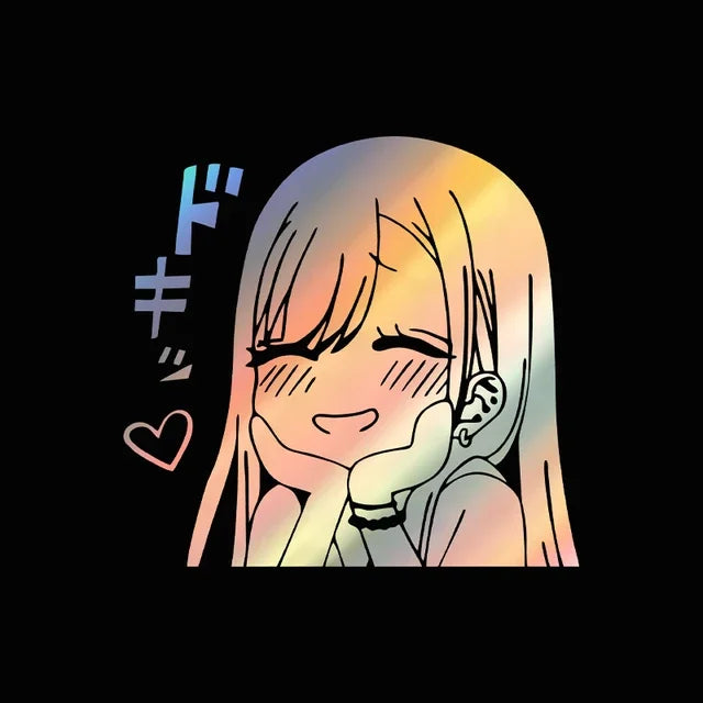 Marin Kitagawa “Peeker” Car Window Sticker