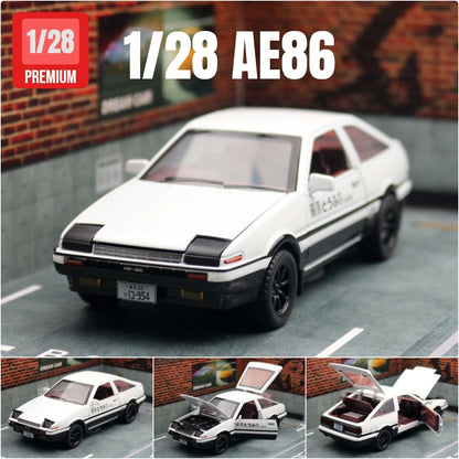 Initial D 1/32 AE86 Trueno Diecast Model Car