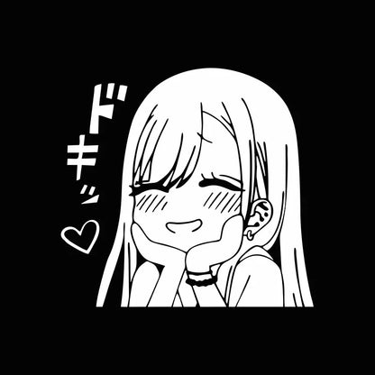 Marin Kitagawa “Peeker” Car Window Sticker
