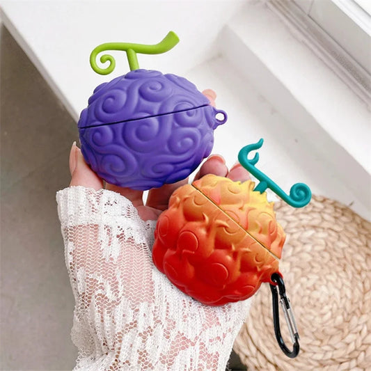 One Piece Devil Fruit Wireless Earbud Case