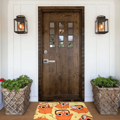Chainsaw Man Anime Rug – Denji & Power Design