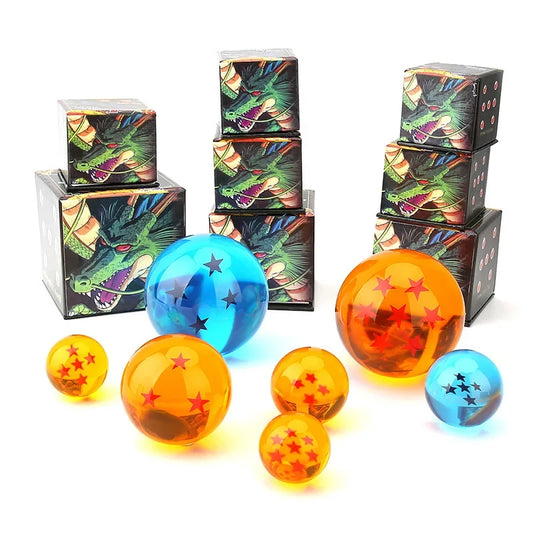 Dragon Ball Z 7-Piece Crystal Ball Set – Collector’s Edition