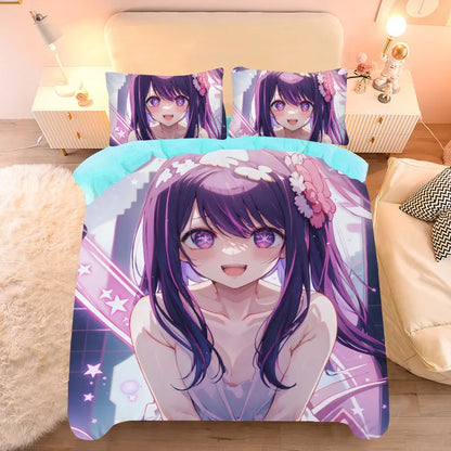 OSHI NO KO King Size Bedding Set - Tokyowai