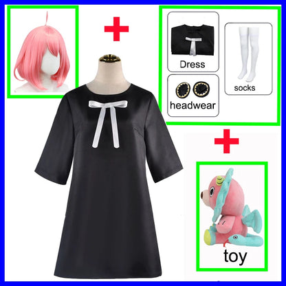 Spy x Family Anya Forger Cosplay Dress Set