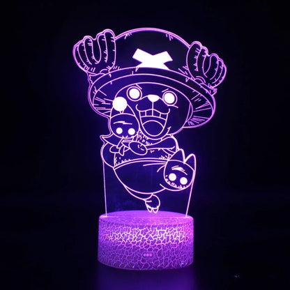 One Piece LED Night Light –26 Character & Symbol Variants