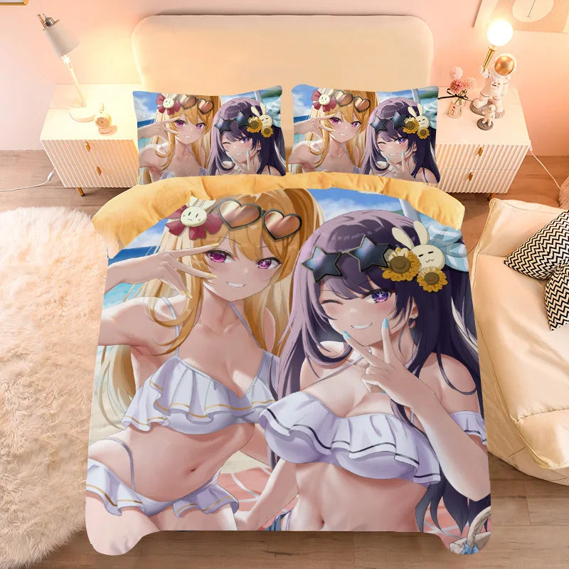 OSHI NO KO King Size Bedding Set - Tokyowai
