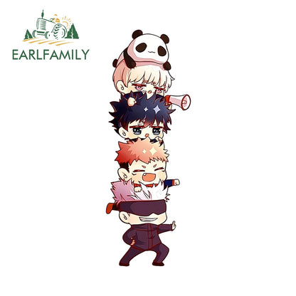 Jujutsu Squad Editionr Peek Window Sticker
