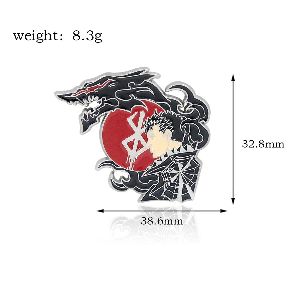 Berserk Enamel Pins Collection