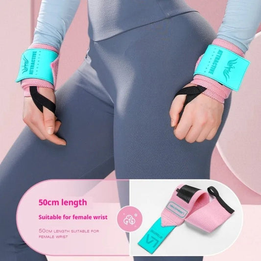 Anime Women WristWraps Gym Weightlifting + Gift - Tokyowai
