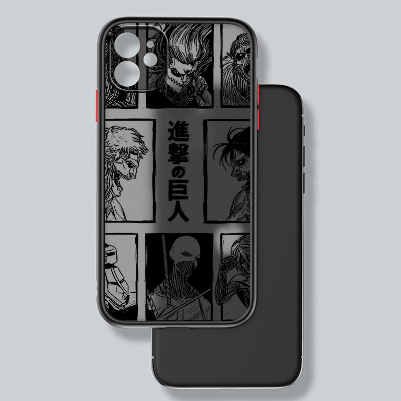 Attack On Titan Shockproof iPhone Case