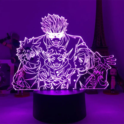 Jujutsu Kaisen 3D LED Lamp - Tokyowai