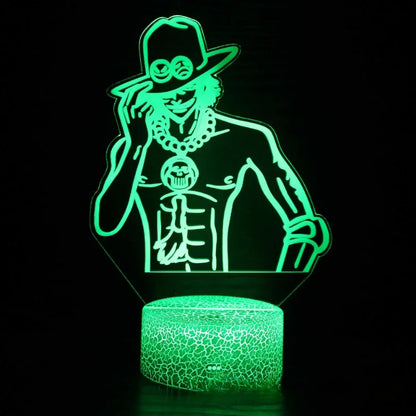 One Piece LED Night Light –26 Character & Symbol Variants