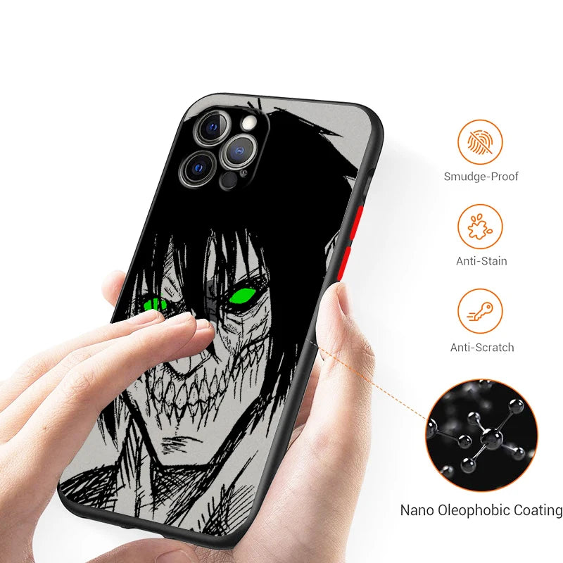 Attack On Titan Shockproof iPhone Case