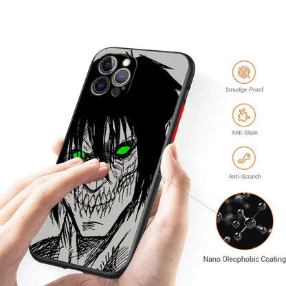 Attack On Titan Shockproof iPhone Case
