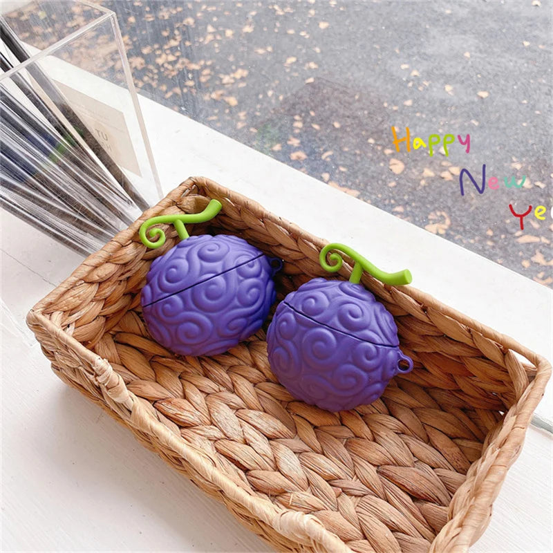 One Piece Devil Fruit Wireless Earbud Case