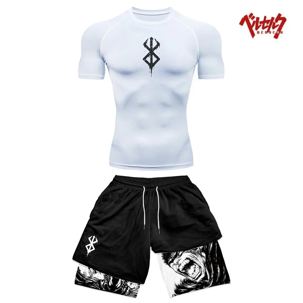 Berserk Compression Set – Brand of Sacrifice Rash Guard and Shorts