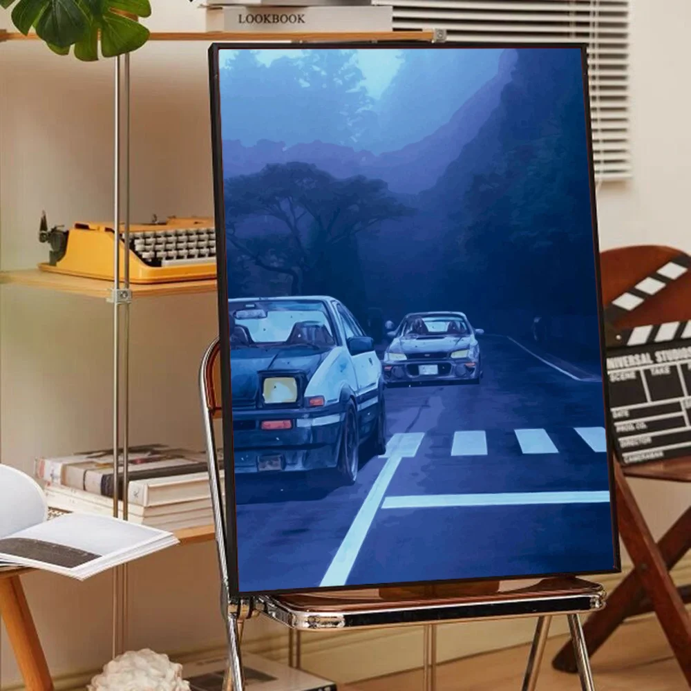 Initial D AE86 Wall Art Poster Set