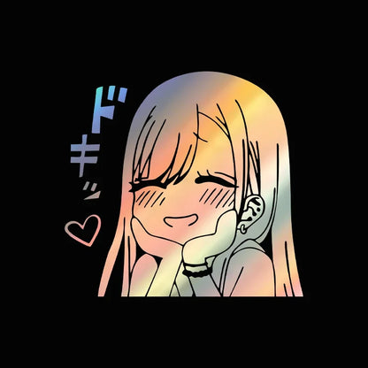 Marin Kitagawa “Peeker” Car Window Sticker