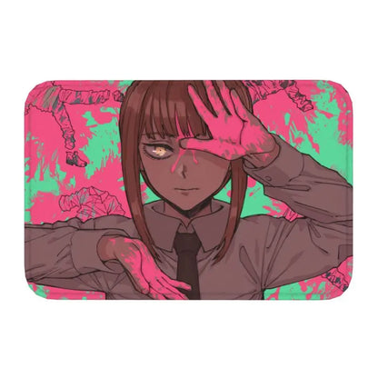Chainsaw Man Anime Rug – Denji & Power Design