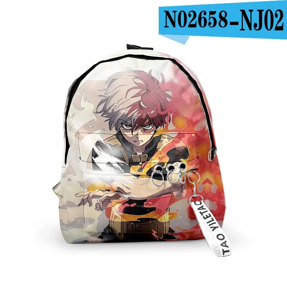 My Hero Academia Backpack Canvas Schoolbag Unisex - Tokyowai