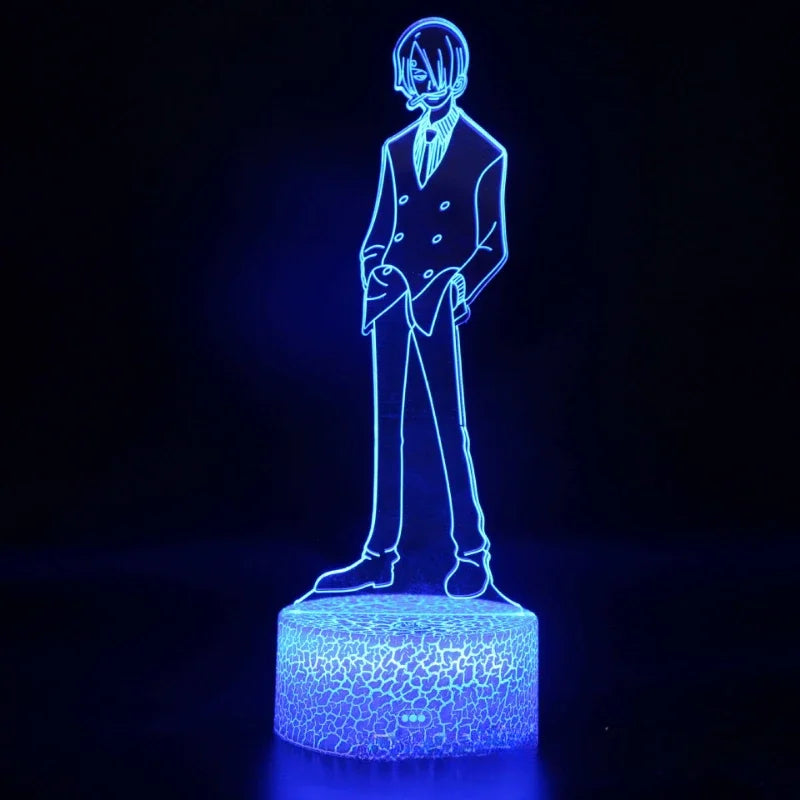 One Piece LED Night Light –26 Character & Symbol Variants