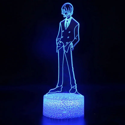 One Piece LED Night Light –26 Character & Symbol Variants