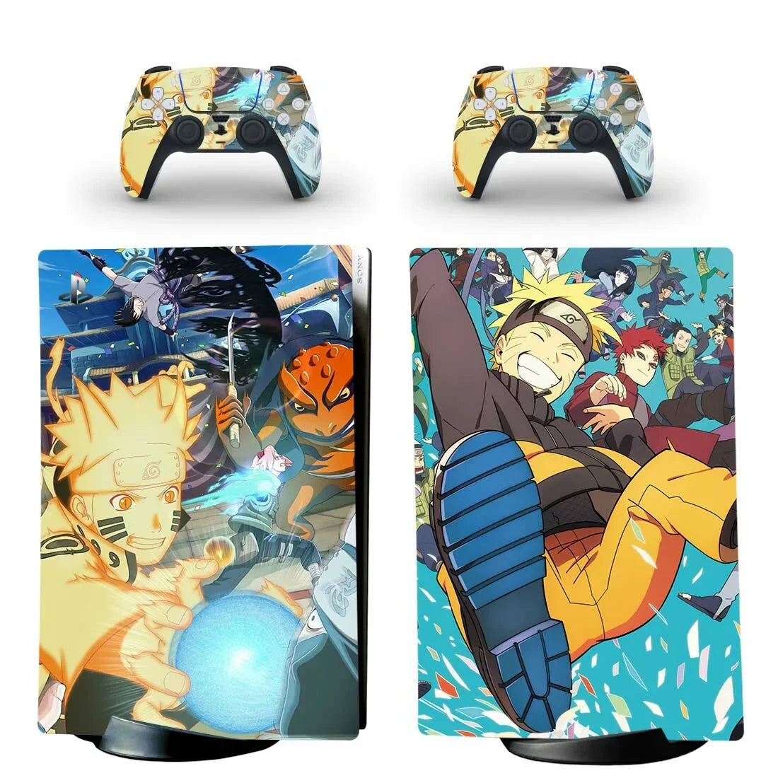 Naruto Shippuden PS5 Console and Controller Skin Set - Tokyowai