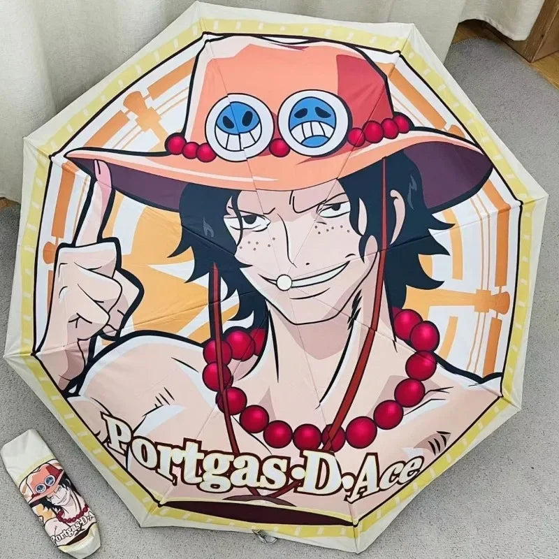 One Piece Student Umbrella Sunscreen & Waterproof - Tokyowai