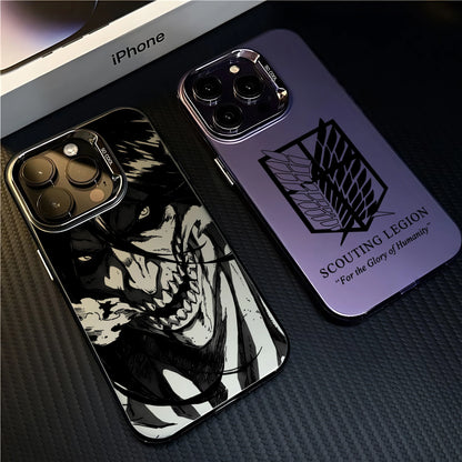 Attack on Titan Shockproof Armor Case with Ring Stand for Xiaomi and Poco Series