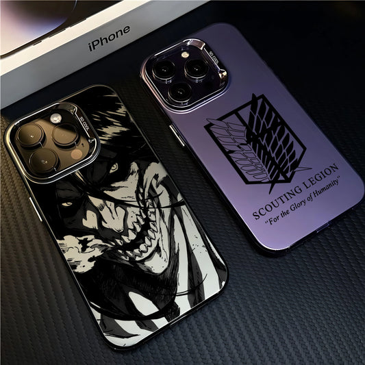 Attack on Titan Shockproof Armor Case with Ring Stand for Xiaomi and Poco Series