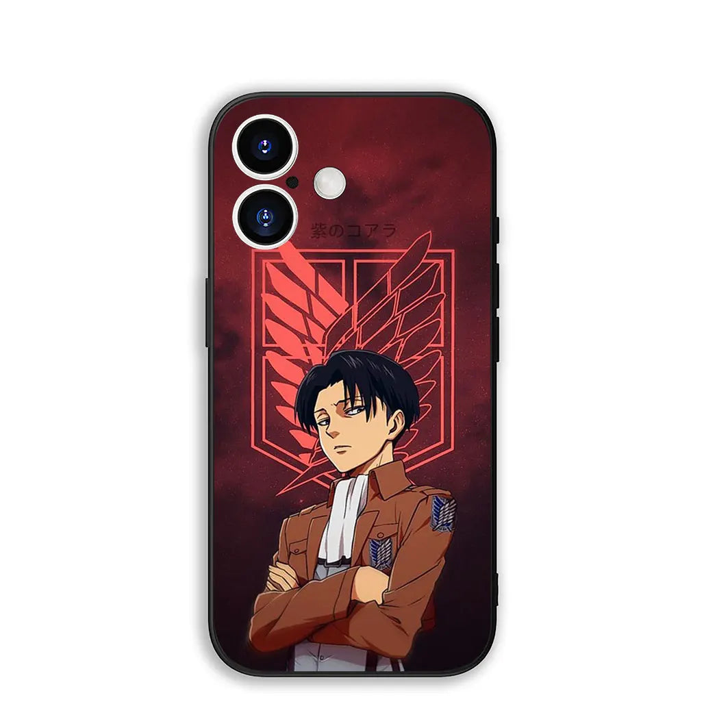 Attack on Titan Shockproof Armor Case with Ring Stand for Xiaomi Redmi Series