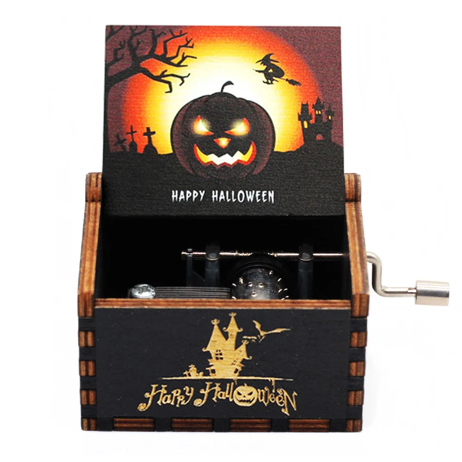 One Piece “Binks’ Sake” Wooden Music Box – Hand-Cranked Collectible