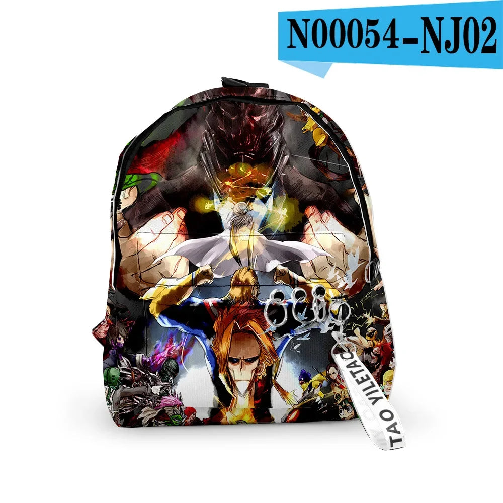 My Hero Academia Backpack Canvas Schoolbag Unisex - Tokyowai