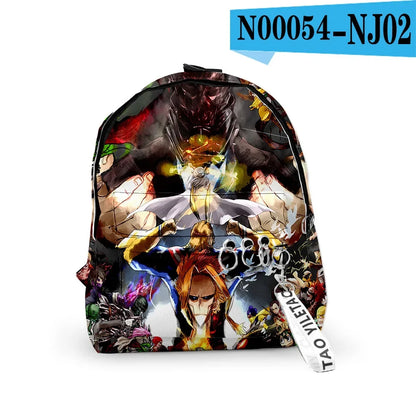 My Hero Academia Backpack Canvas Schoolbag Unisex - Tokyowai
