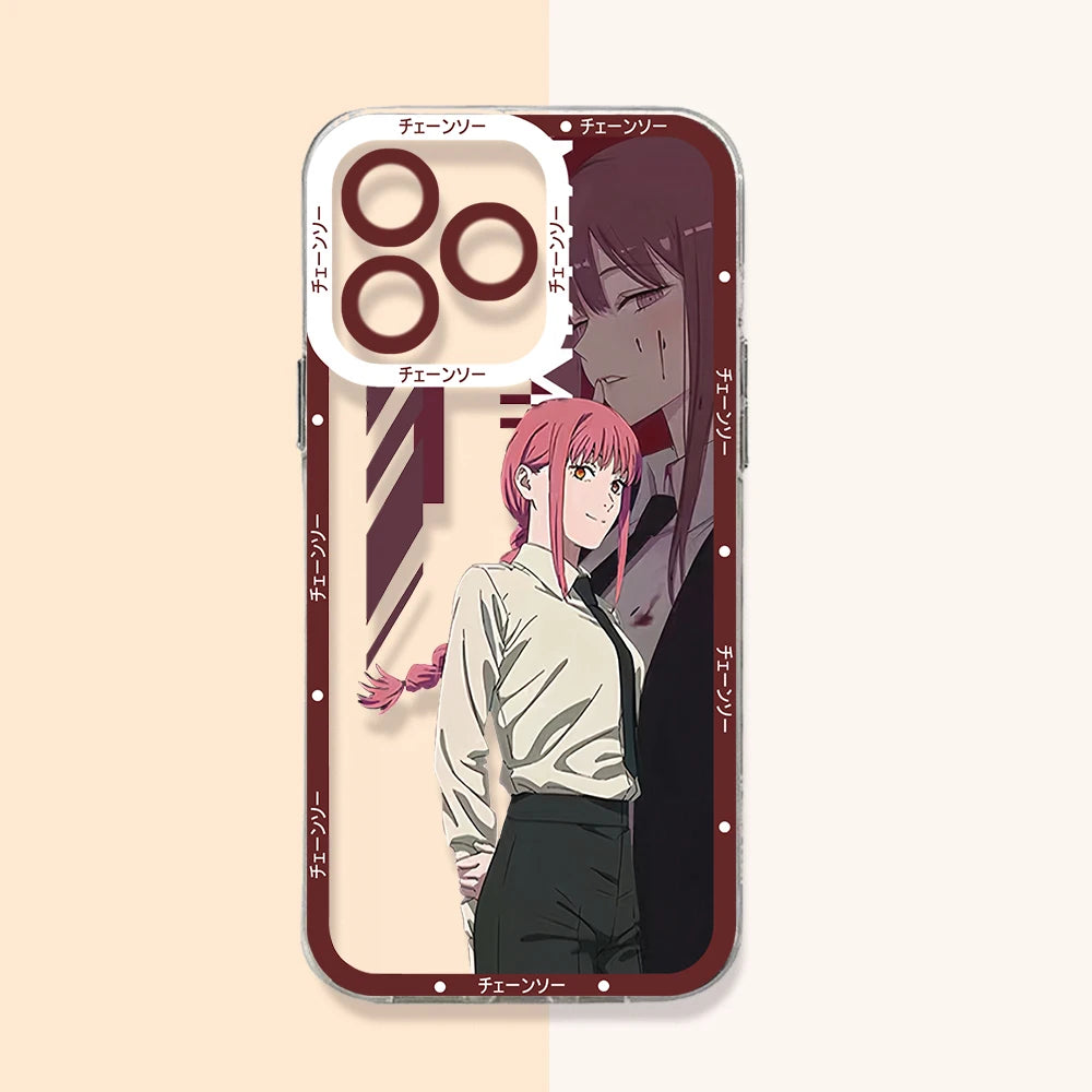 Chainsaws Mans Makimas Phone Case For iPhone - Tokyowai