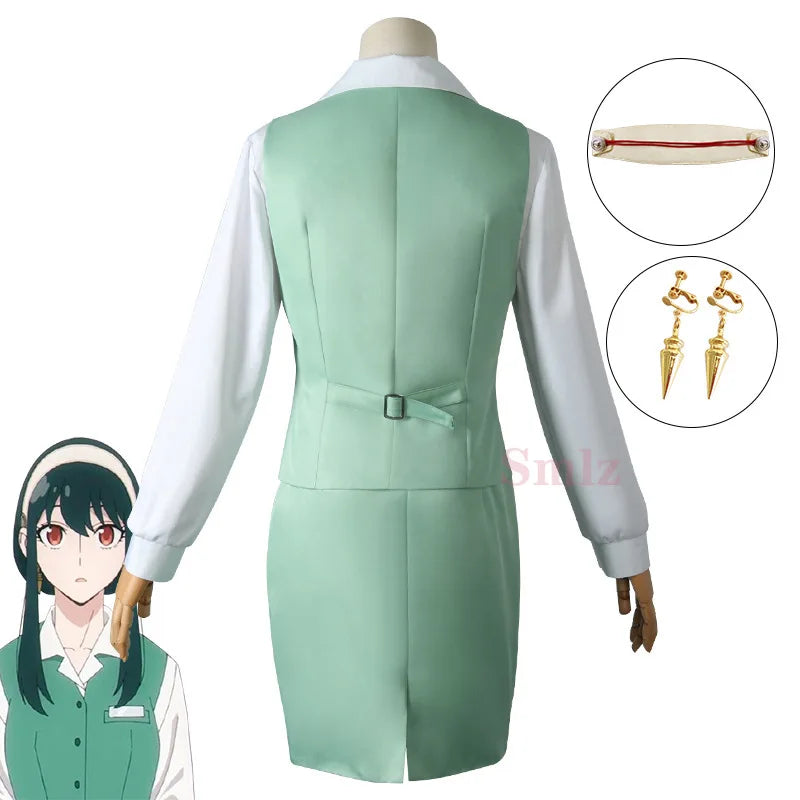 Spy X Family Yor Forger Dress Cosplay Costume - Tokyowai