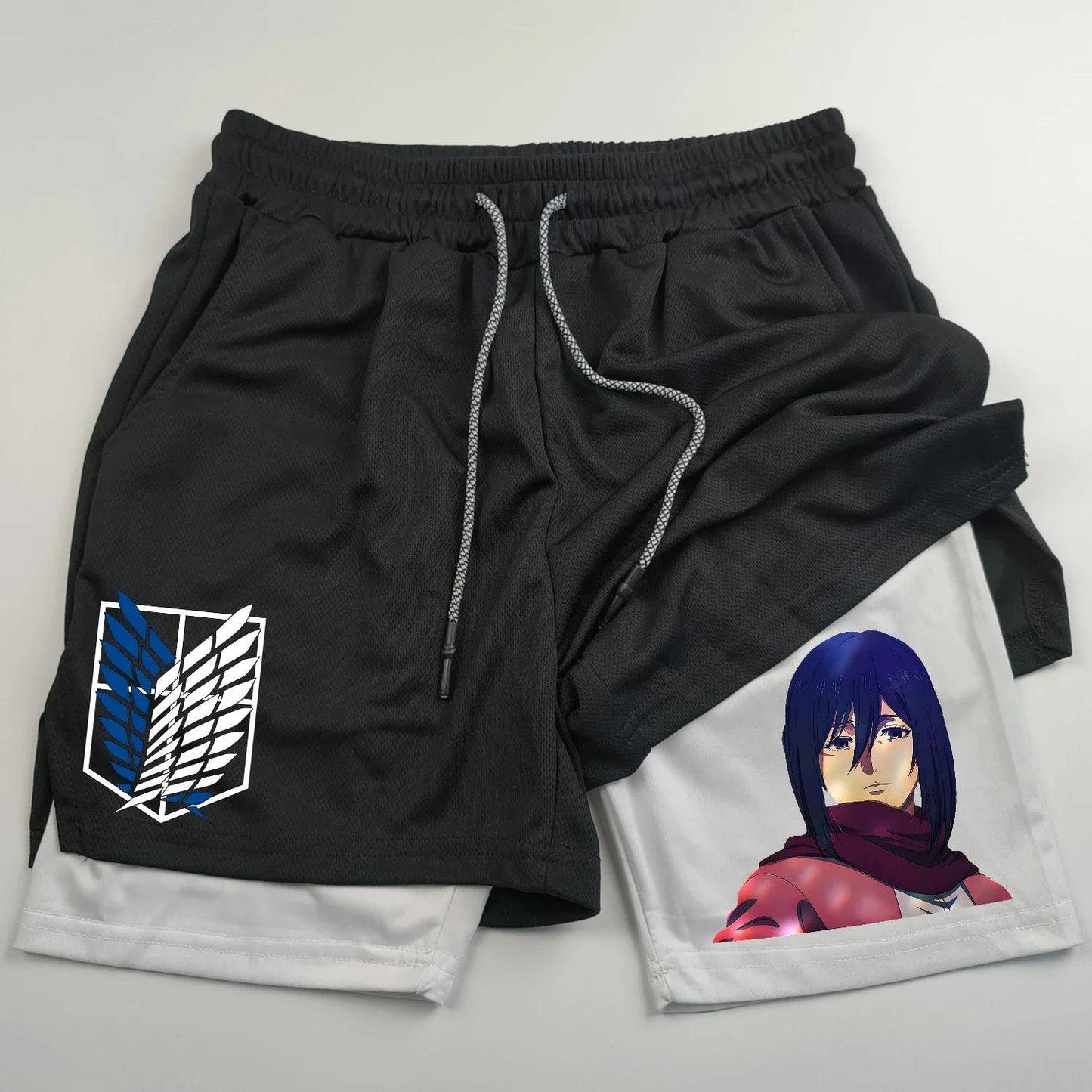 Attack on Titan Gym Shorts - Tokyowai