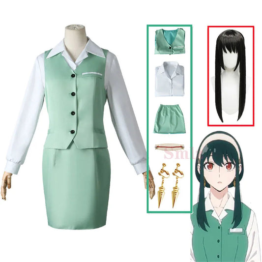 Spy X Family Yor Forger Dress Cosplay Costume - Tokyowai