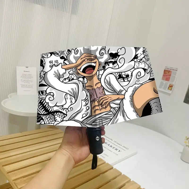 One Piece Luffy Nika Fold Umbrella - Tokyowai