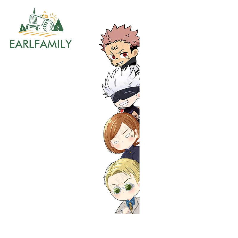 Jujutsu Squad Editionr Peek Window Sticker