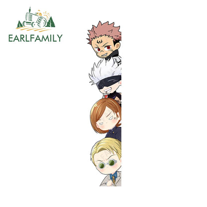 Jujutsu Squad Editionr Peek Window Sticker