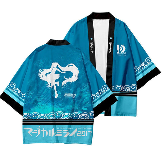Hatsune Miku Anime Kimono Jacket – Unisex Haor
