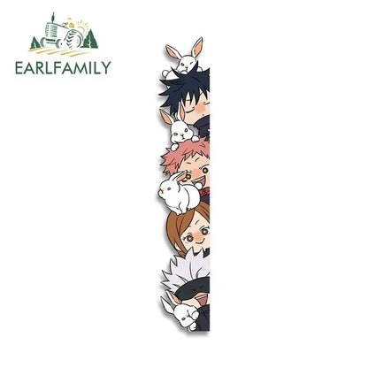 Jujutsu Squad Editionr Peek Window Sticker