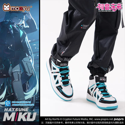 Hatsune Miku High-Top Sneakers – Limited Edition Shoes - Tokyowai